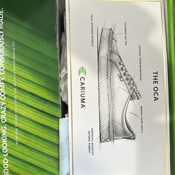 NWT in box Cariuma canvas sneaker. Size 7.5 women’s and 6 men’s. - Picture 7 of 7